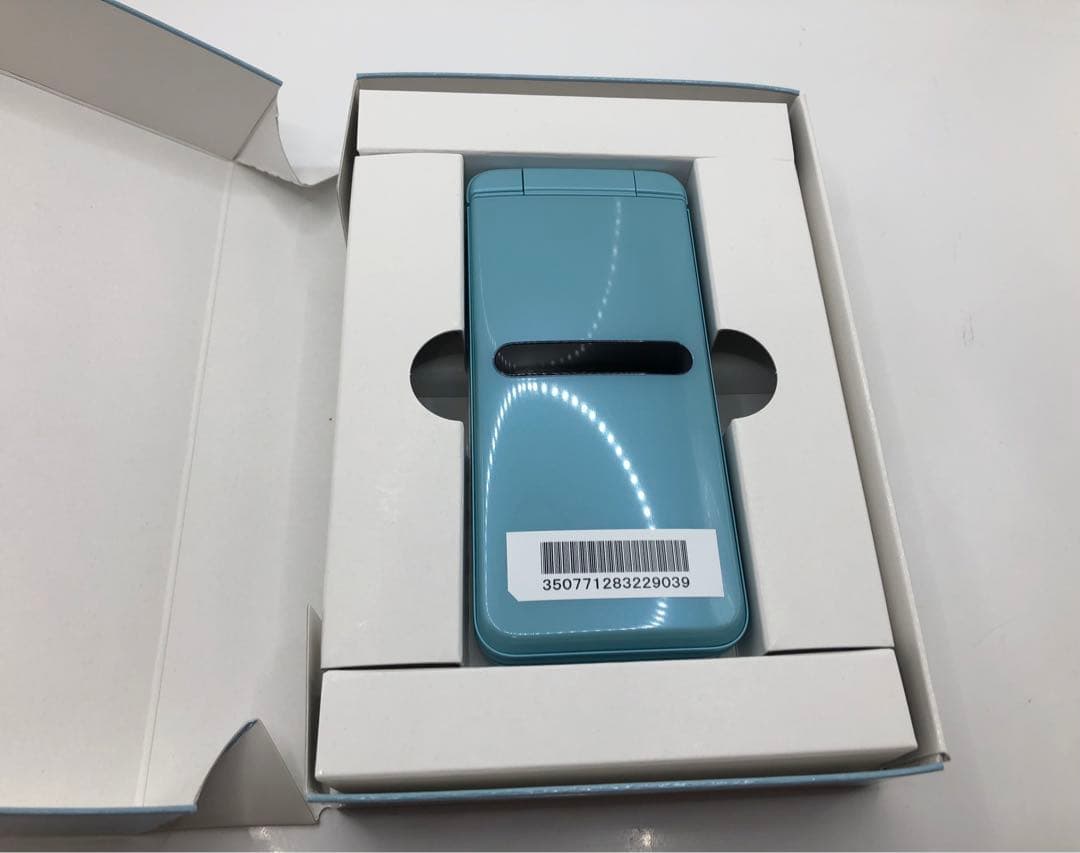 au GRATINA KYF42 ライトブルー 4G ガラケー新品、♥