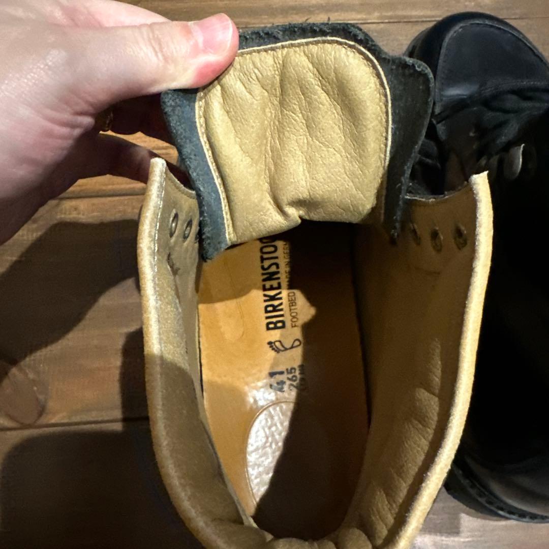 【美品】ビルケンシュトック トローネス ワークブーツ トラック レザー 【美品】ビルケンシュトック トローネス ワークブーツ トラック レザー