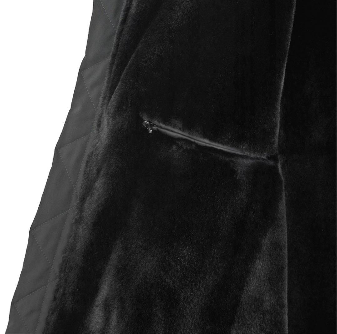 【新品同様】HERNO フーデッド コート PA0072U ブラック　50