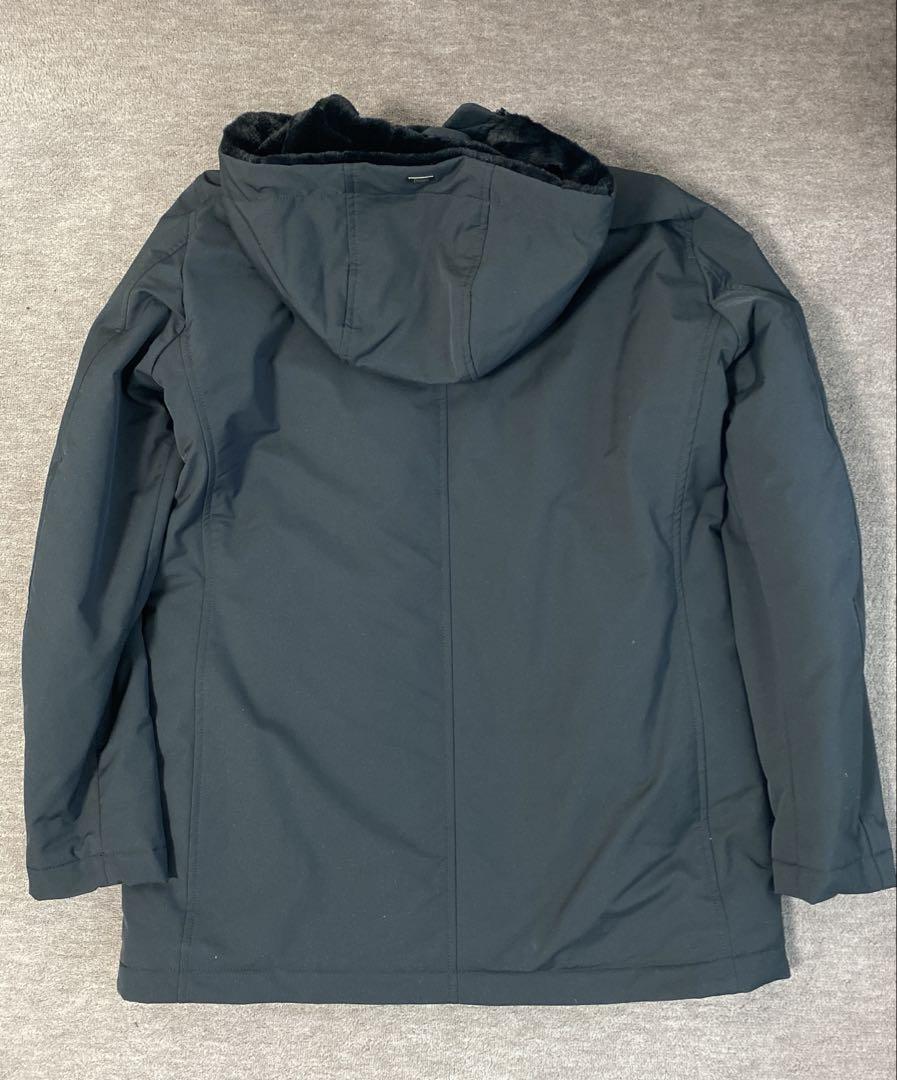 【新品同様】HERNO フーデッド コート PA0072U ブラック　50