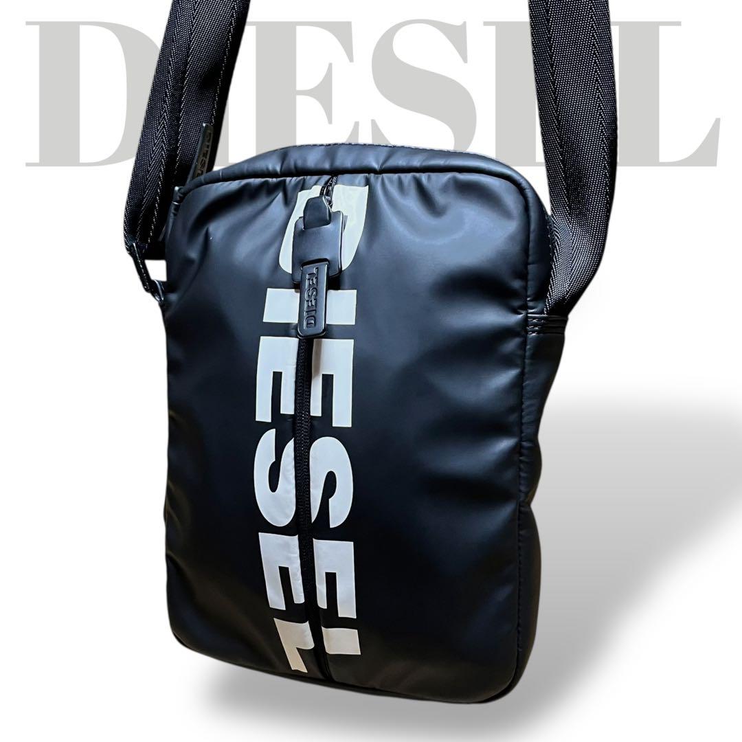 美品　ディーゼル　ショルダーバッグ　カメラバッグ　斜め掛け　ビッグロゴ 美品 DIESEL ディーゼル ショルダーバッグ ビッグロゴ 斜め掛け