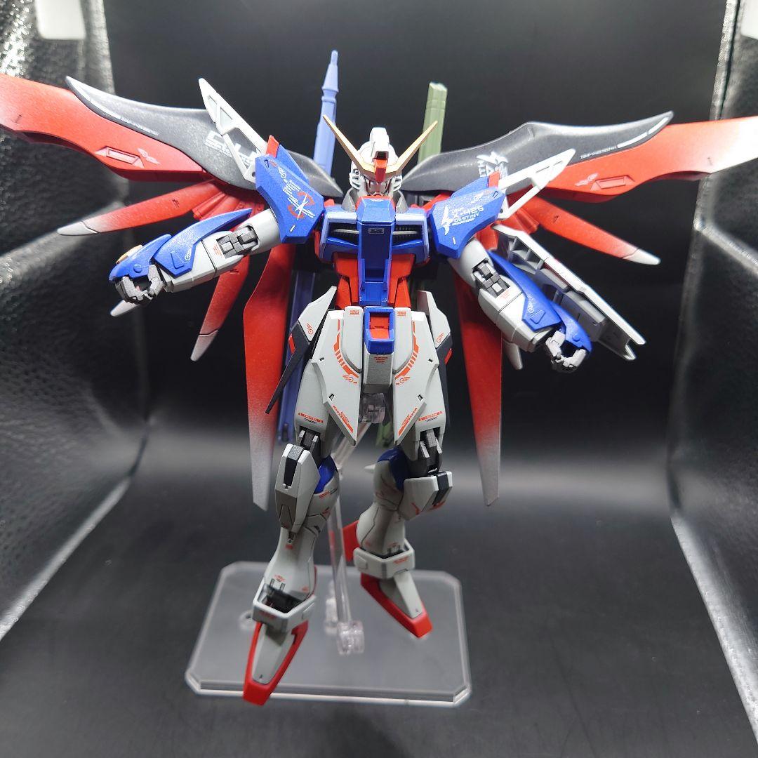 塗装完成品 HG 完成品デスティニーガンダム　機動戦士ガンダムSEED
