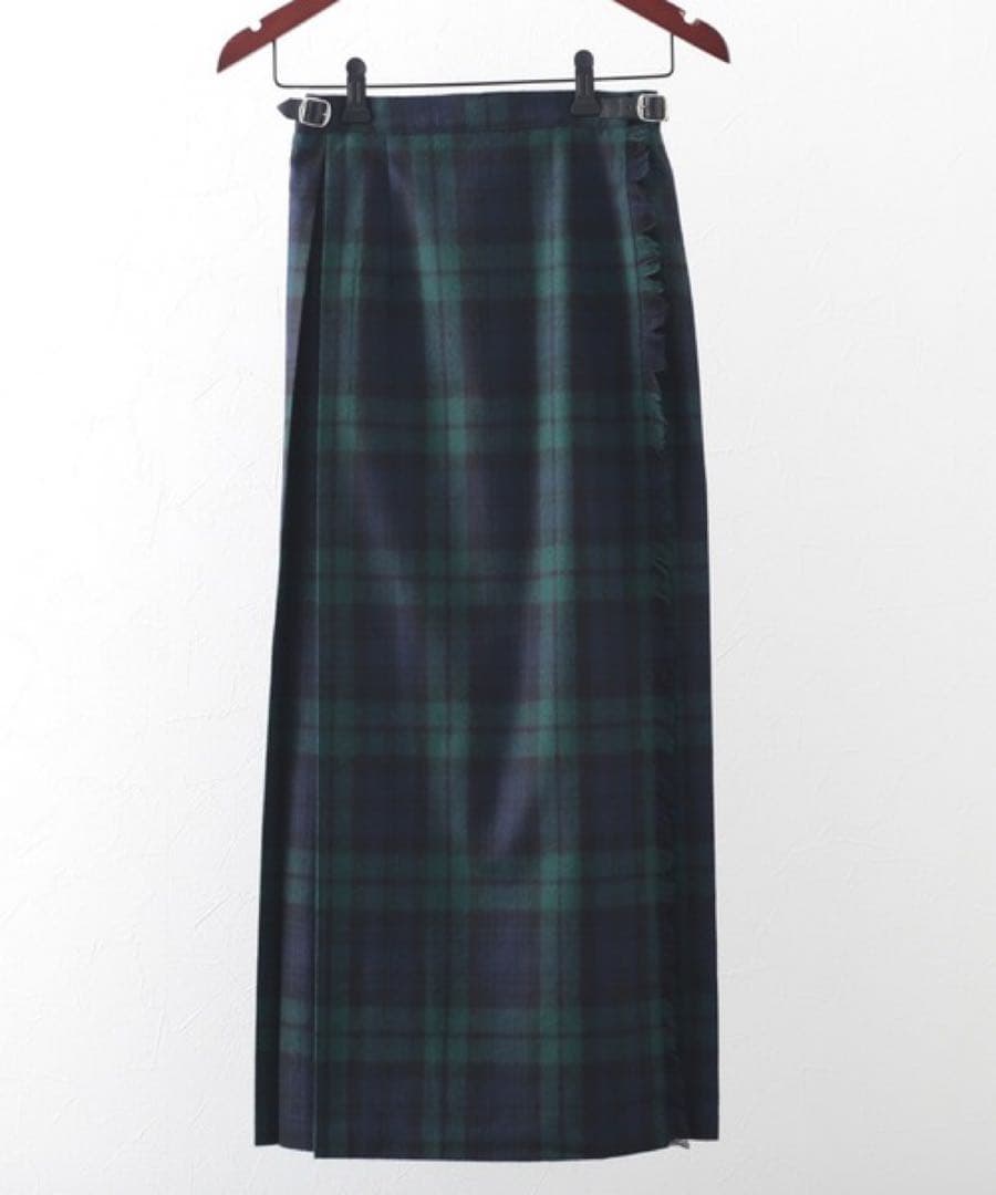 O'NEIL OF DUBLIN 別注クラシックロング丈キルトスカート 83cm O'NEIL OF DUBLIN 別注クラシックロング丈キルトスカート 83cm