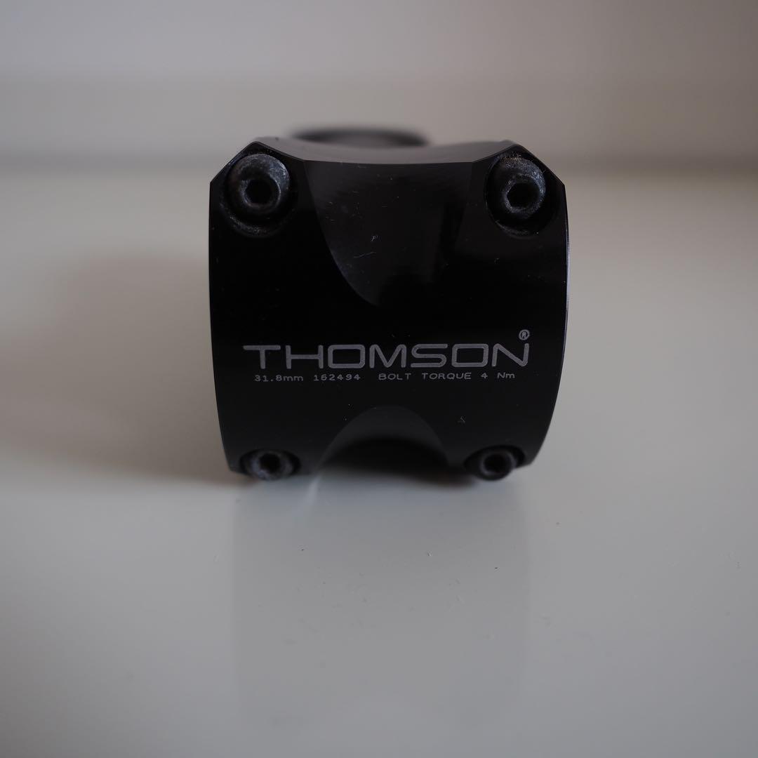 THOMSON ELITE X4 ステム 黒　ステム長90mm