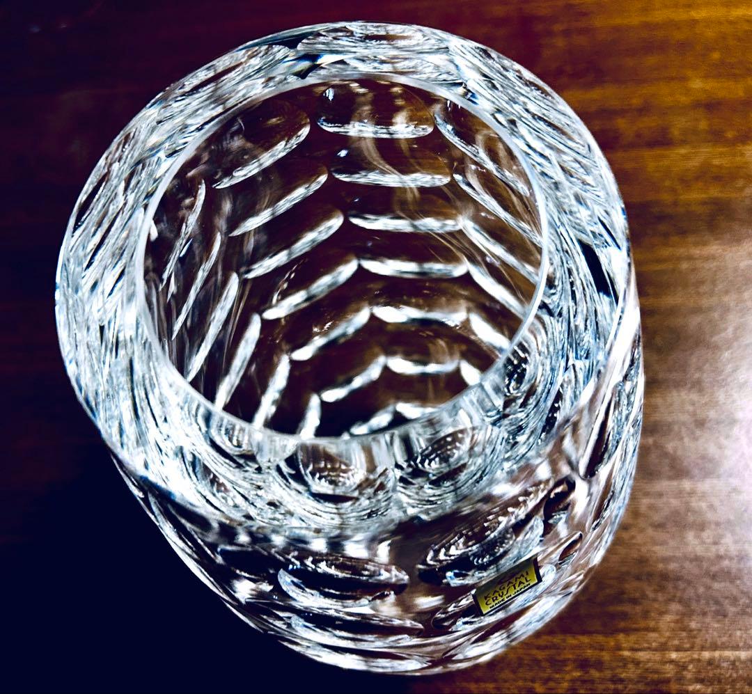 各務クリスタル フラワーベース 花瓶 ② 各務クリスタル フラワーベース 花瓶 ②