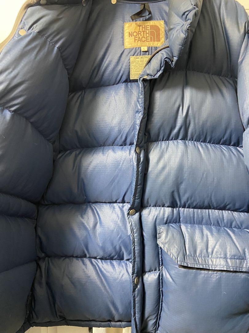 【希少Lサイズ】70s 茶タグ North Face ダウンジャケット