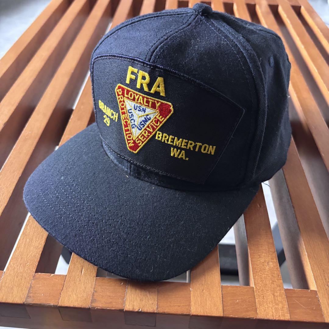 90s USA製 FRA アメカジ キャップ ミリタリーキャップAZ09