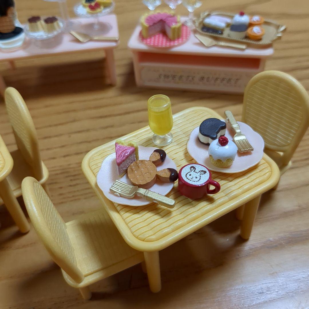 シルバニアファミリー スイーツビュッフェセット - メルカリ