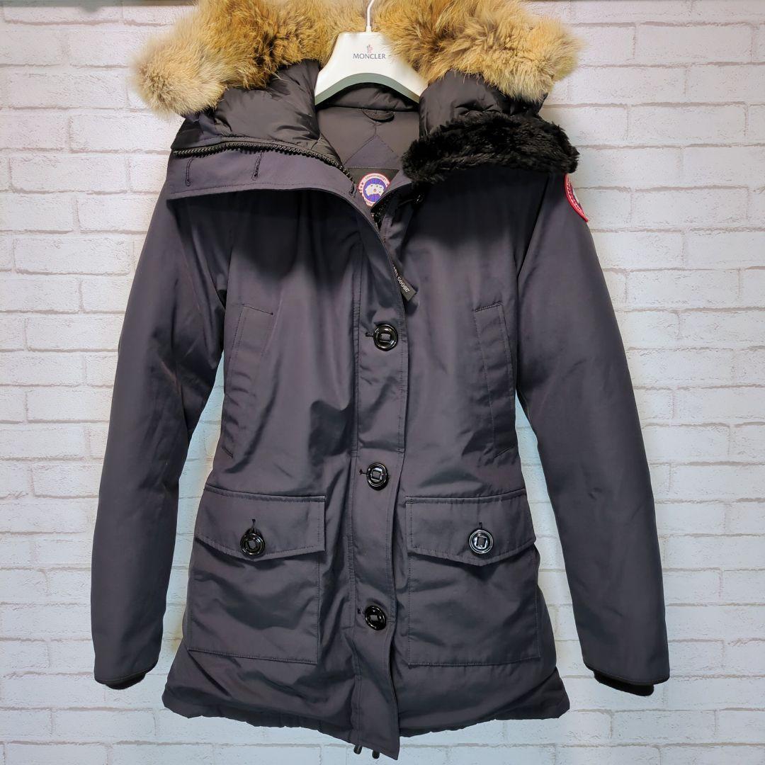 【美品】カナダグース☆ファーダウンジャケット BRONTE PARKA ブロンテ