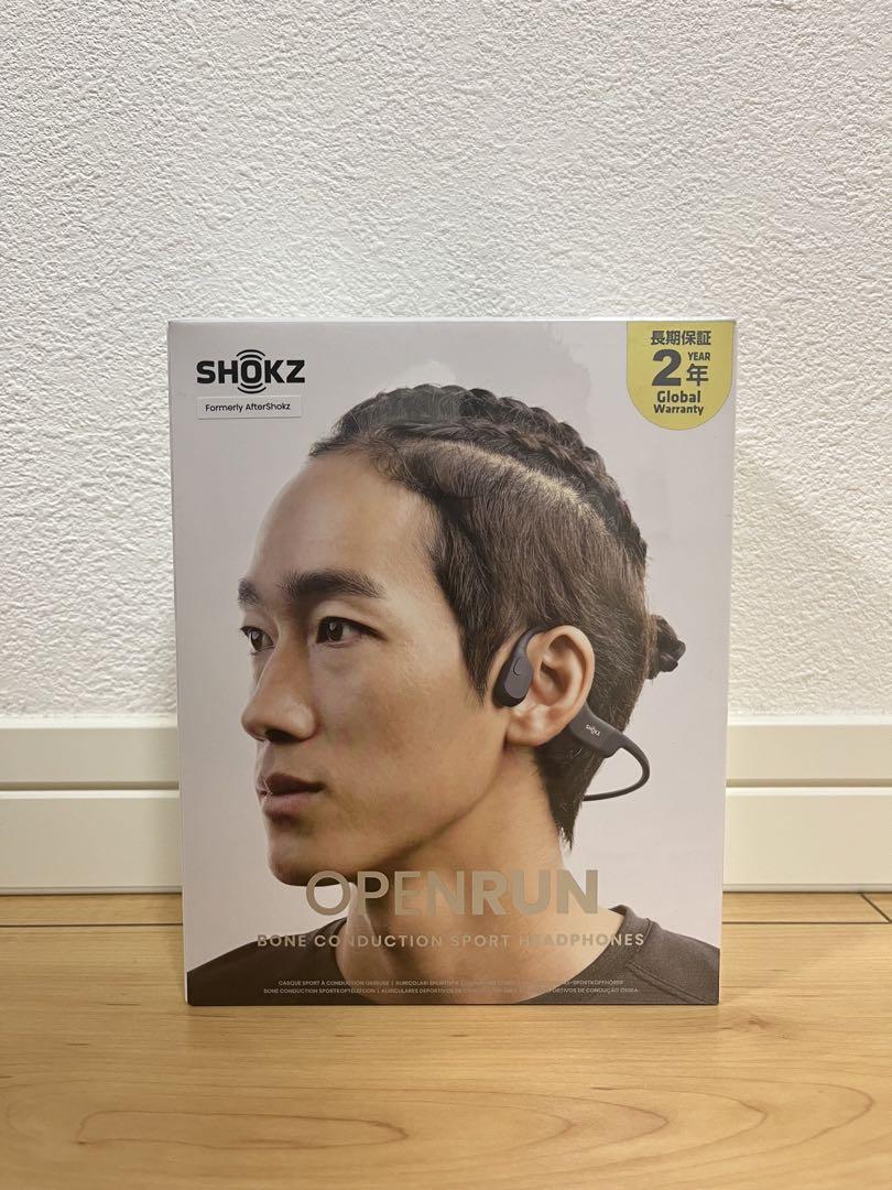 SHOKZ  OPENRUN    Black  S803 骨伝導イヤホン