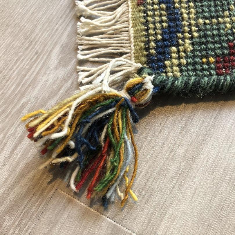 大切な人へのギフト探し 新品 ◇ No01 40×40cm ラグ ギャッベ GABBEH 春夏の新作入荷 新品 ◇ No01 40×40cm ラグ ギャッベ GABBEH 高級手結び絨毯 玄関/キッチンマット
