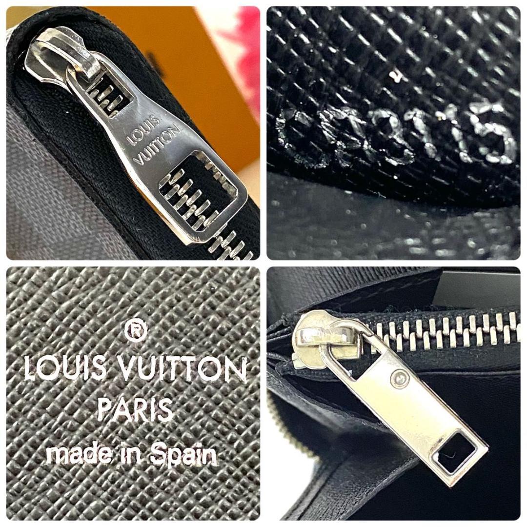 ルイ ヴィトン◎ジッピーオーガナイザー ダミエ グラフィット ラウンドファスナー ルイ ヴィトン◎ジッピーオーガナイザー ダミエ グラフィット ラウンドファスナー