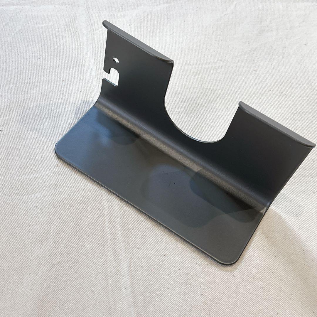 【✨特価✨】ドライヤーホルダー　グレー　ドライヤー収納　壁掛けホルダー