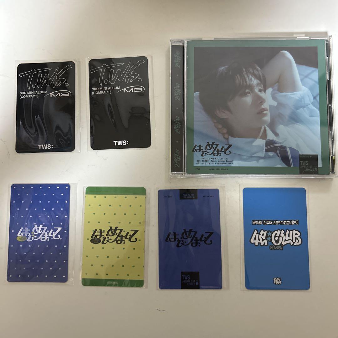 TWS ヨンジェ トレカ 6枚セット+CD - メルカリ