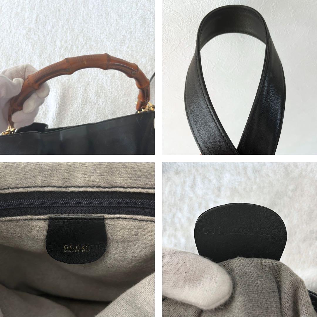 グッチ GUCCI バンブー バッグ ハンド ショルダー 2way