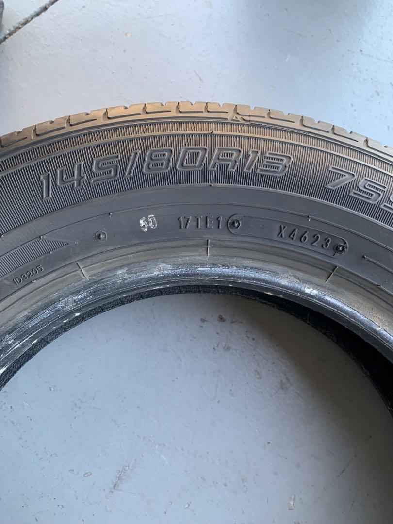 145/80r13 タイヤ　4本