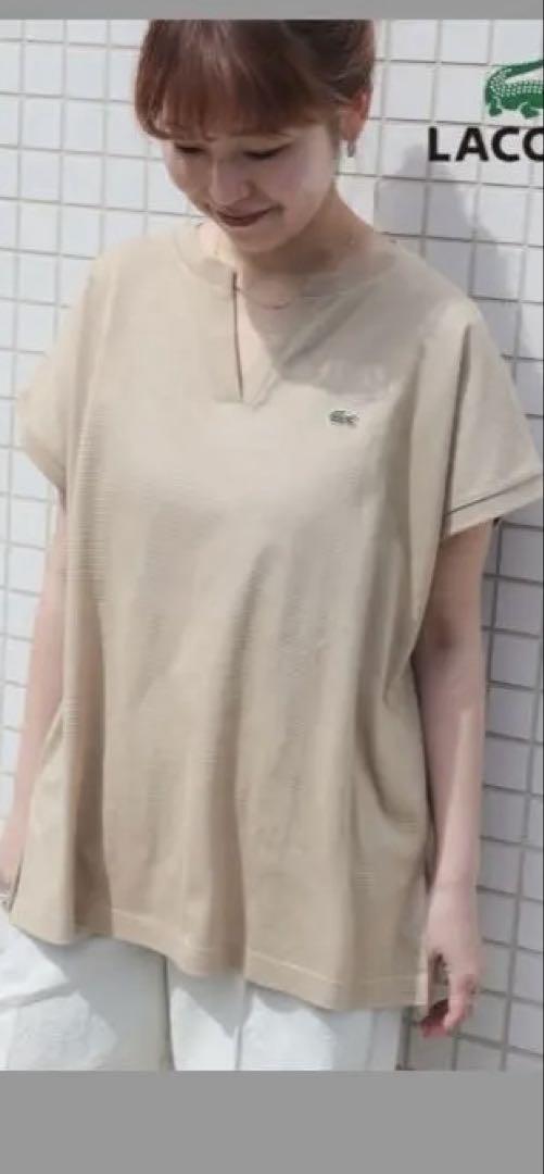 LACOSTE 鹿の子beams 半袖 Tシャツ
