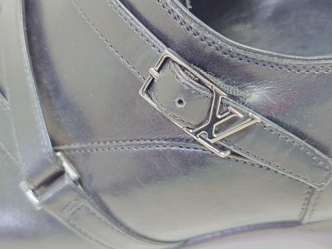 ヴィトン 正規品 LOUIS VUITTON ドレスシューズ ダブルストラップ