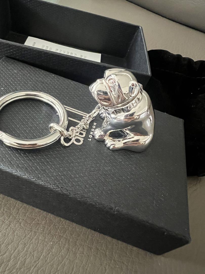 dunhill ブルドッグキーホルダー 希少 完売品】 dunhill ダンヒル ブルドッグ キーフォブ