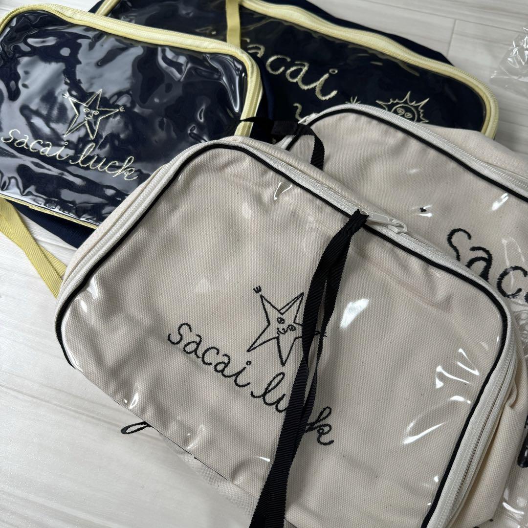 sacai luck 限定 ハンドポーチ&ハンドバッグ フルセット 激レア 18,980円
