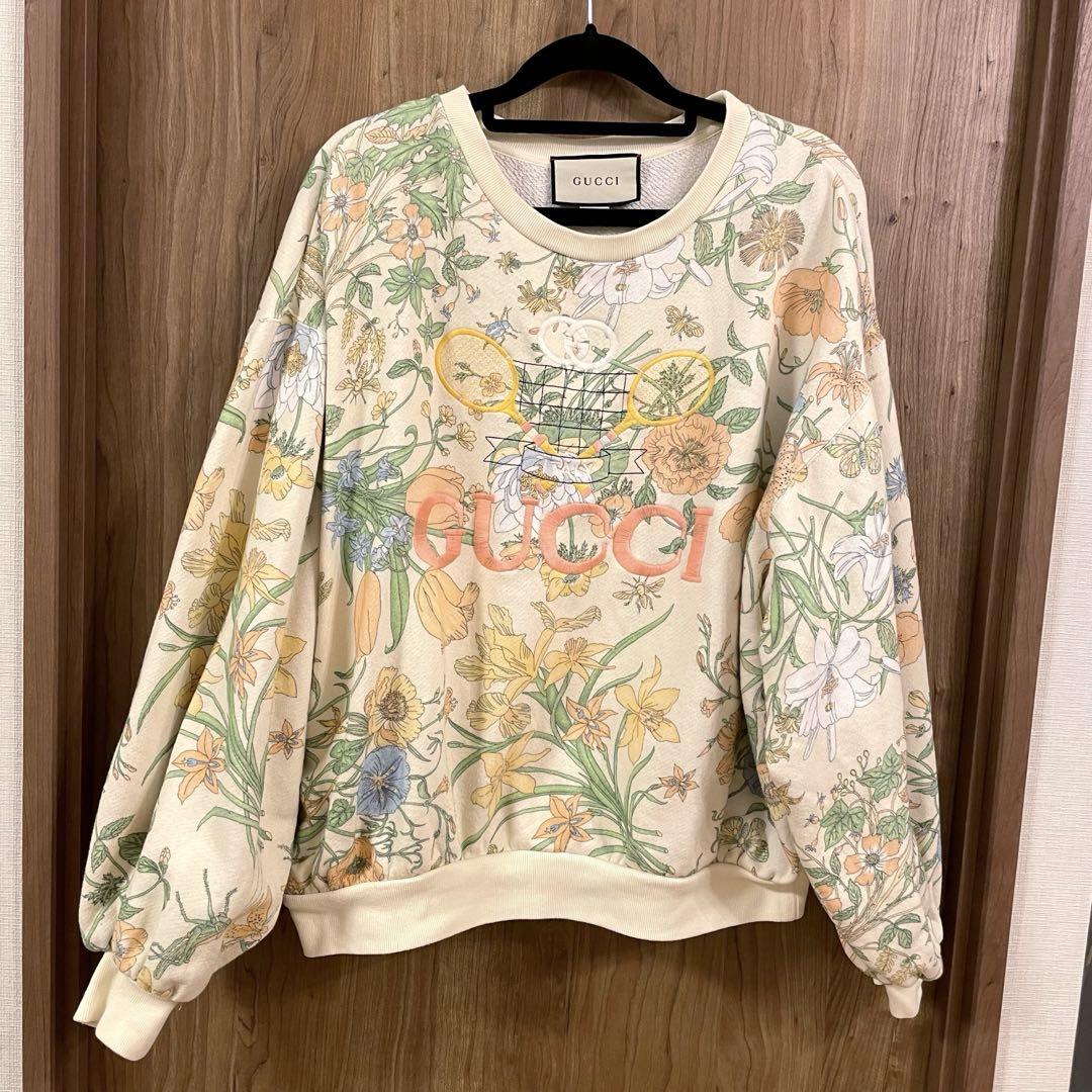 GUCCI グッチ　トレーナー　スウェット　フローラル柄