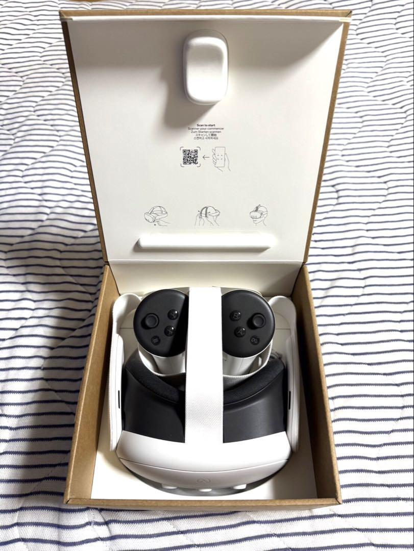 メタ クエスト 3 128GB VR ヘッドセット (USプラグ) - JP