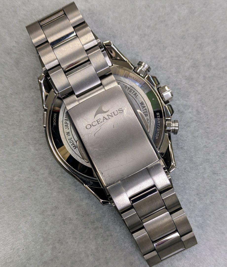 【ソーラー電波】カシオ　オシアナス　OCW-T4000【快適チタン製】