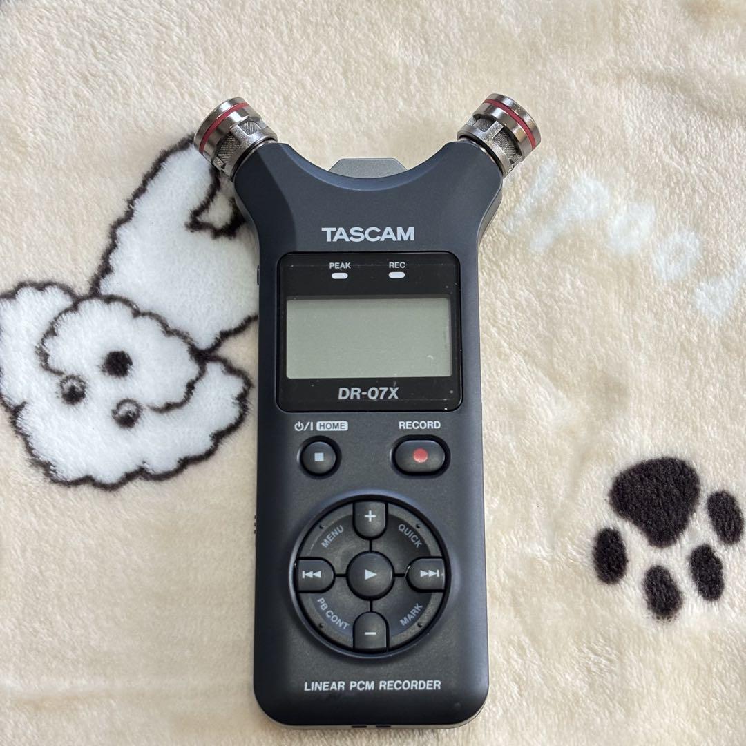 TASCAM DR-07XP 多用途アクセサリーセット (ピンマイク/ケース