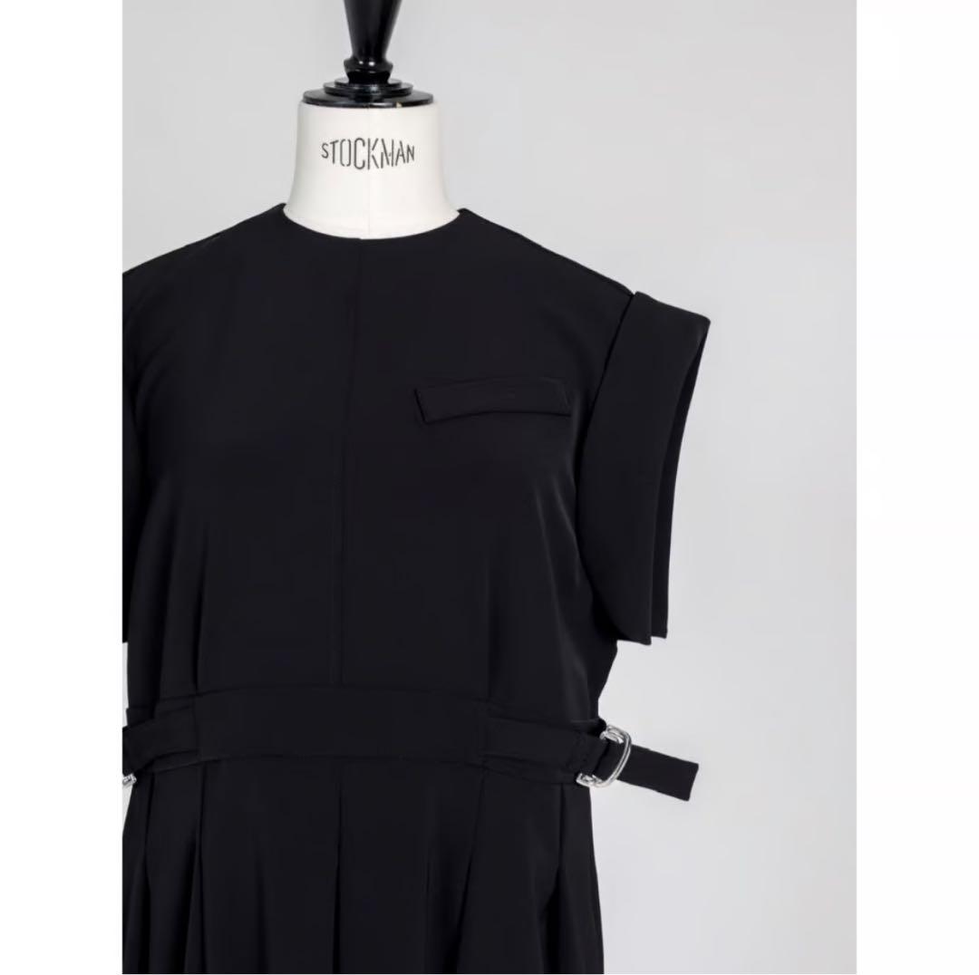 【スーパーセール】 IN ALL frey. ONE XS PIECE/Black サロペット・オーバーオール・オールインワン