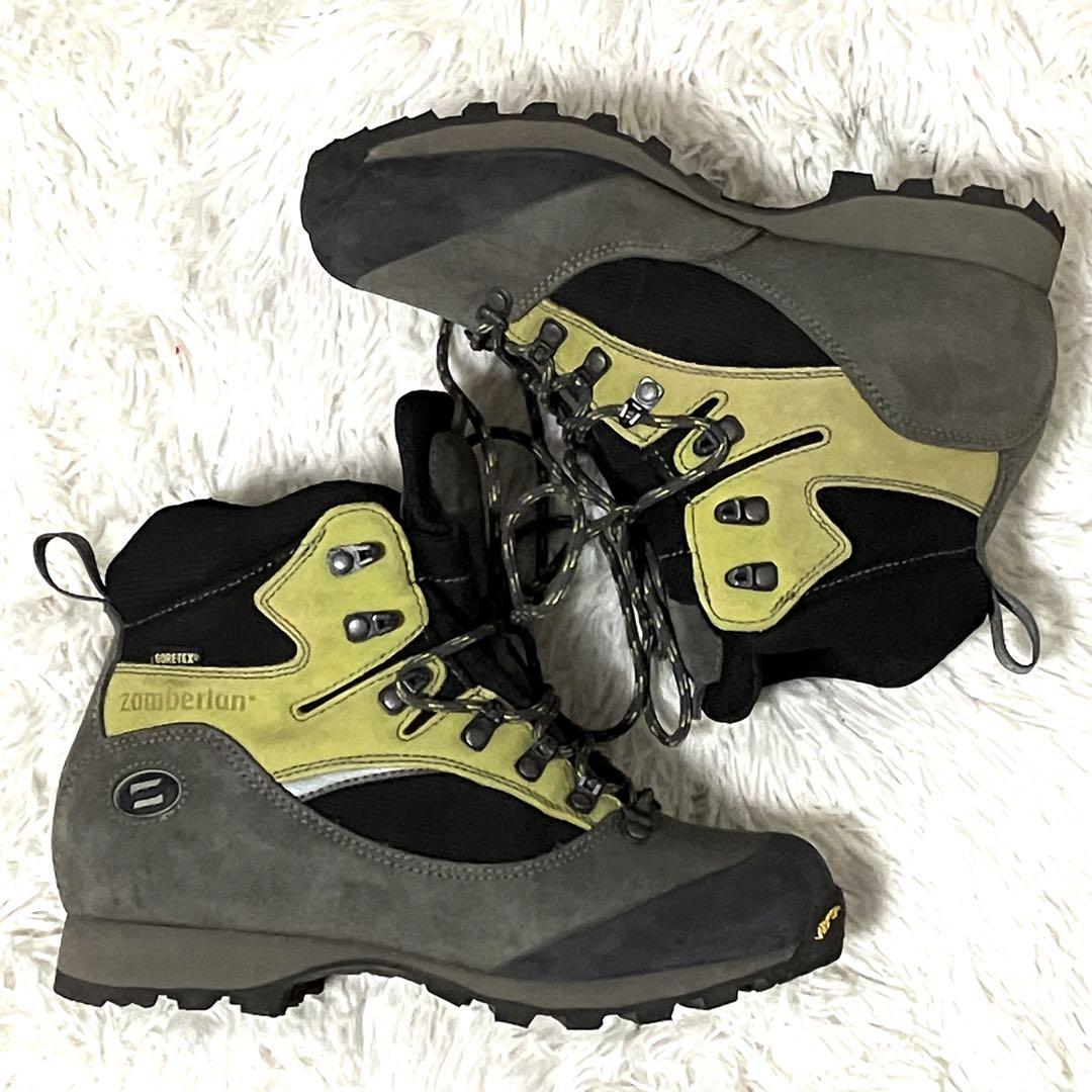 特価 トレッキングシューズ ザンバラン モスグリーン GORE-TEX 39 26.0cm