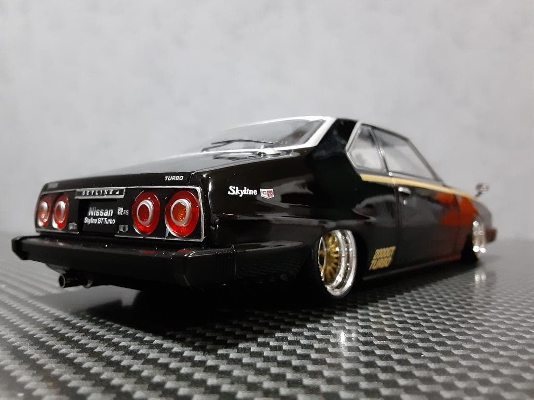 Hachette 1/24 日産 ジャパンターボ カスタム改 ローダウン