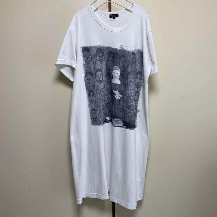 非常に高い品質 コムデギャルソンオムプリュス × ドジャーバレン Tシャツ L 捻れエステル Tシャツ/カットソー(半袖/袖なし) 非常に高い品質 コムデギャルソンオムプリュス × ドジャーバレン Tシャツ L 捻れエステル Tシャツ/カットソー(半袖/袖なし)