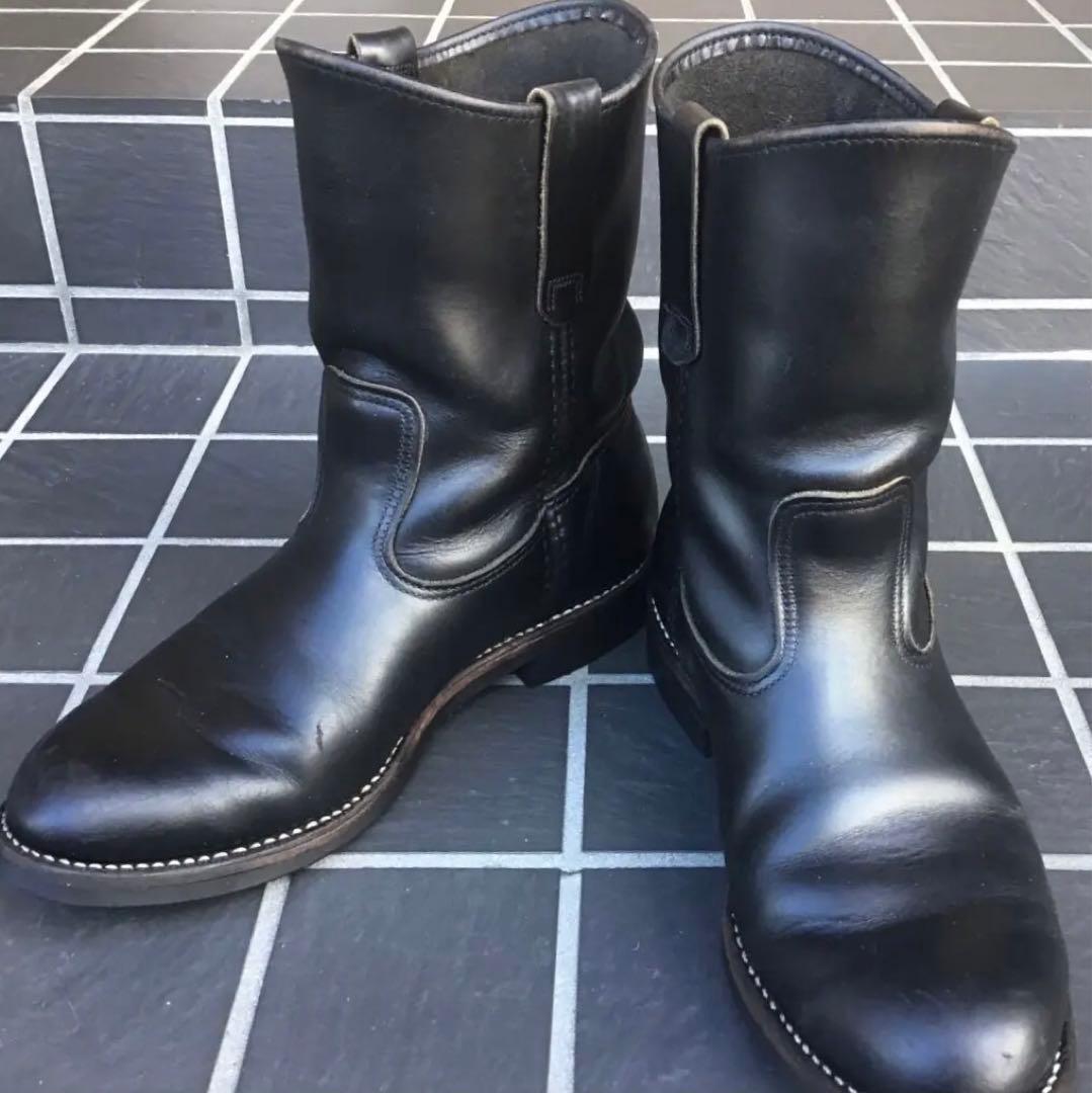 新作モデル 廃盤美品 プリント羽タグ 8.5E WING RED WING RED 松尾様