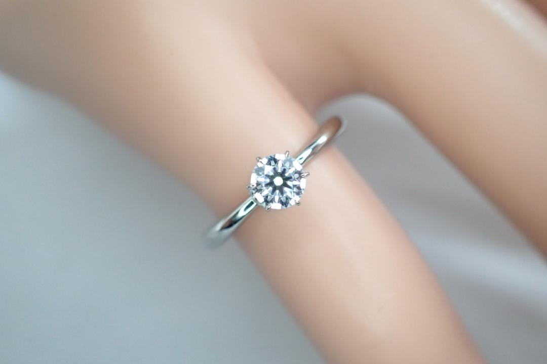 15/美品 ラザールダイヤモンド Pt950 ダイヤ0.25ct リング 指輪