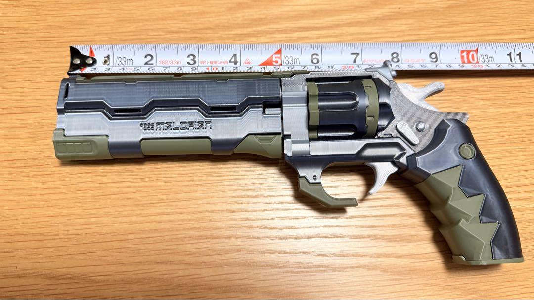 サイバーパンク｜リボルバー モデルガン｜Malorian｜コスプレ小道具