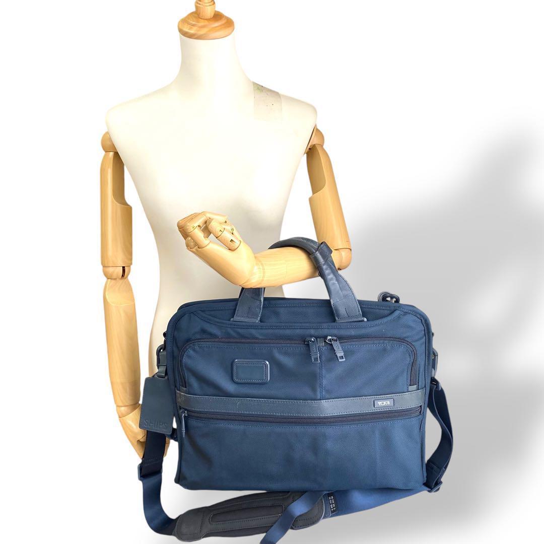 TUMI トゥミ ビジネスバッグ SHIPS 別注 3way ネイビー