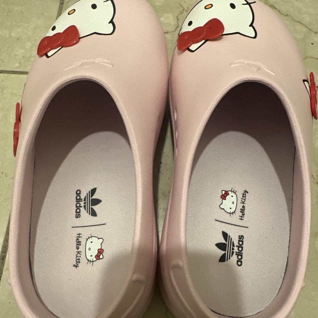 adidas stan mule Hello kitty ピンク