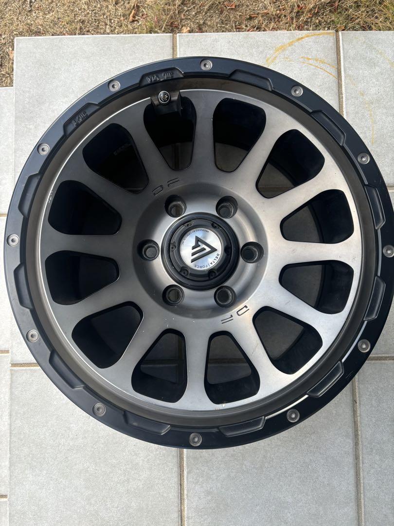 DELTA FORCE OVAL ホイール1本のみ　６穴１７インチ