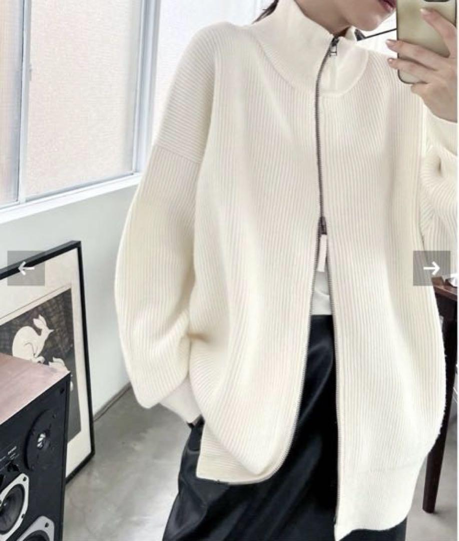 ジャケット・アウター AP STUDIO
new zip knit blouson