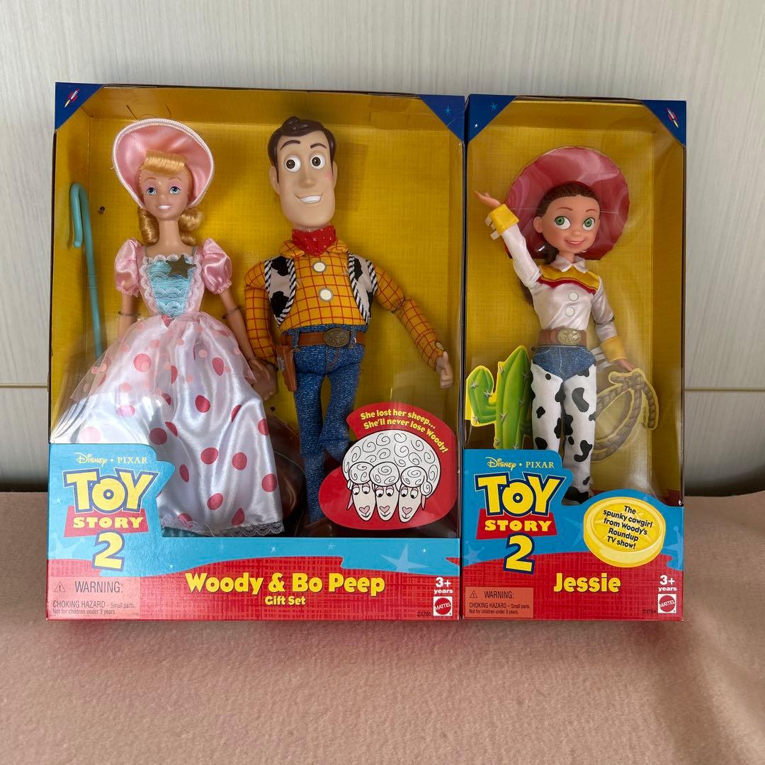 Woody Bo Peep Jessie トイストーリー2 マテルMATTEL