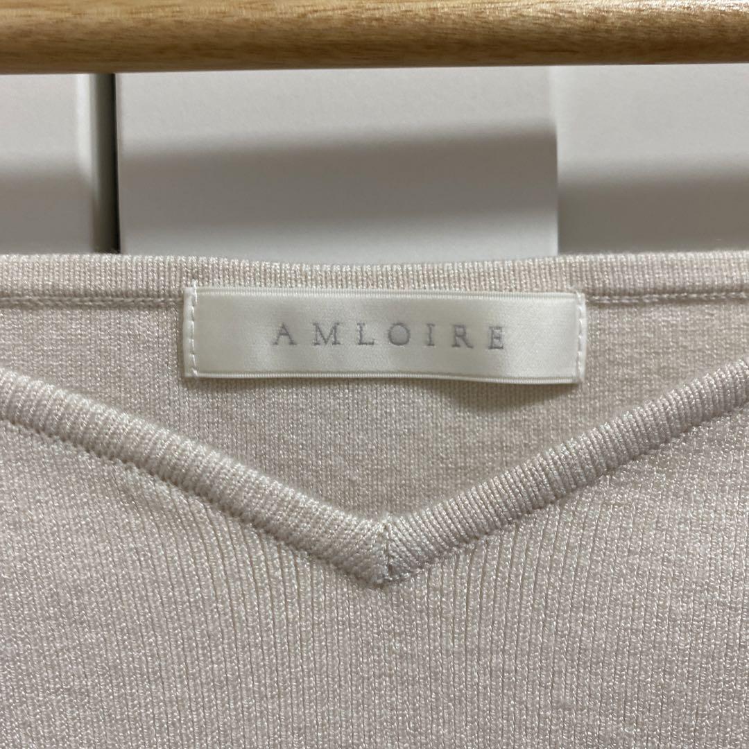 【新品】AMLOIRE 半袖ニット