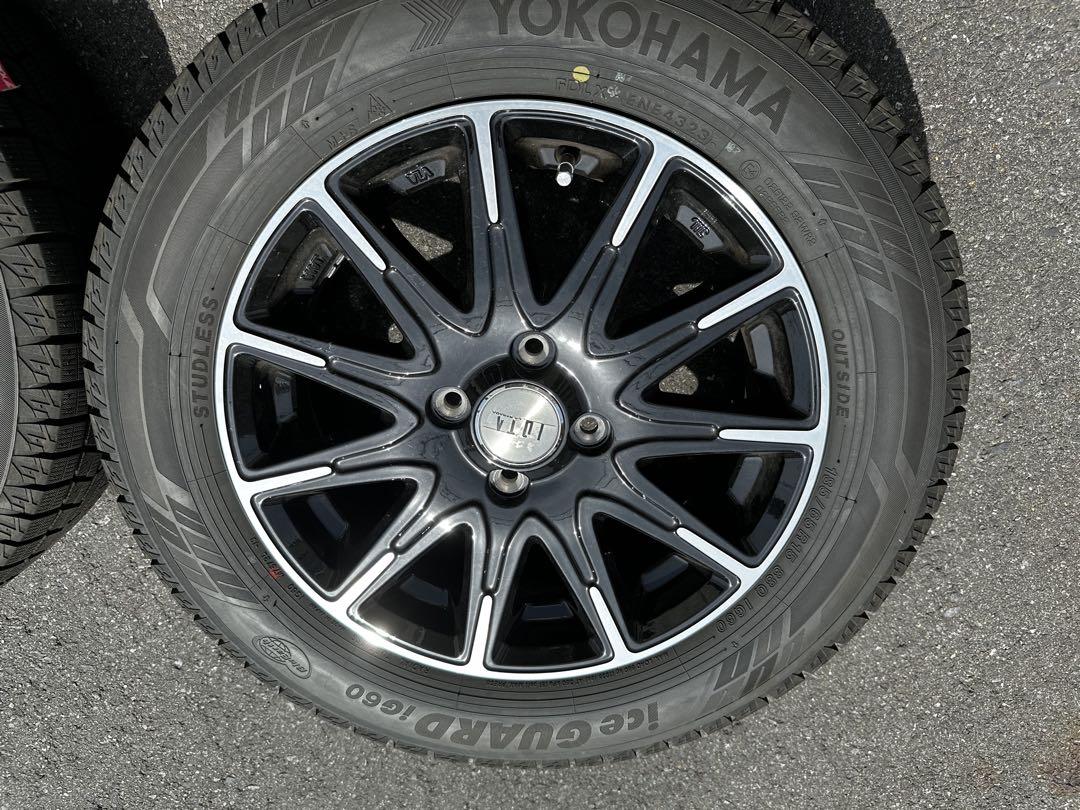 23年製YOKOHAMA ICE GUARD185/65R15スタッドレスセット