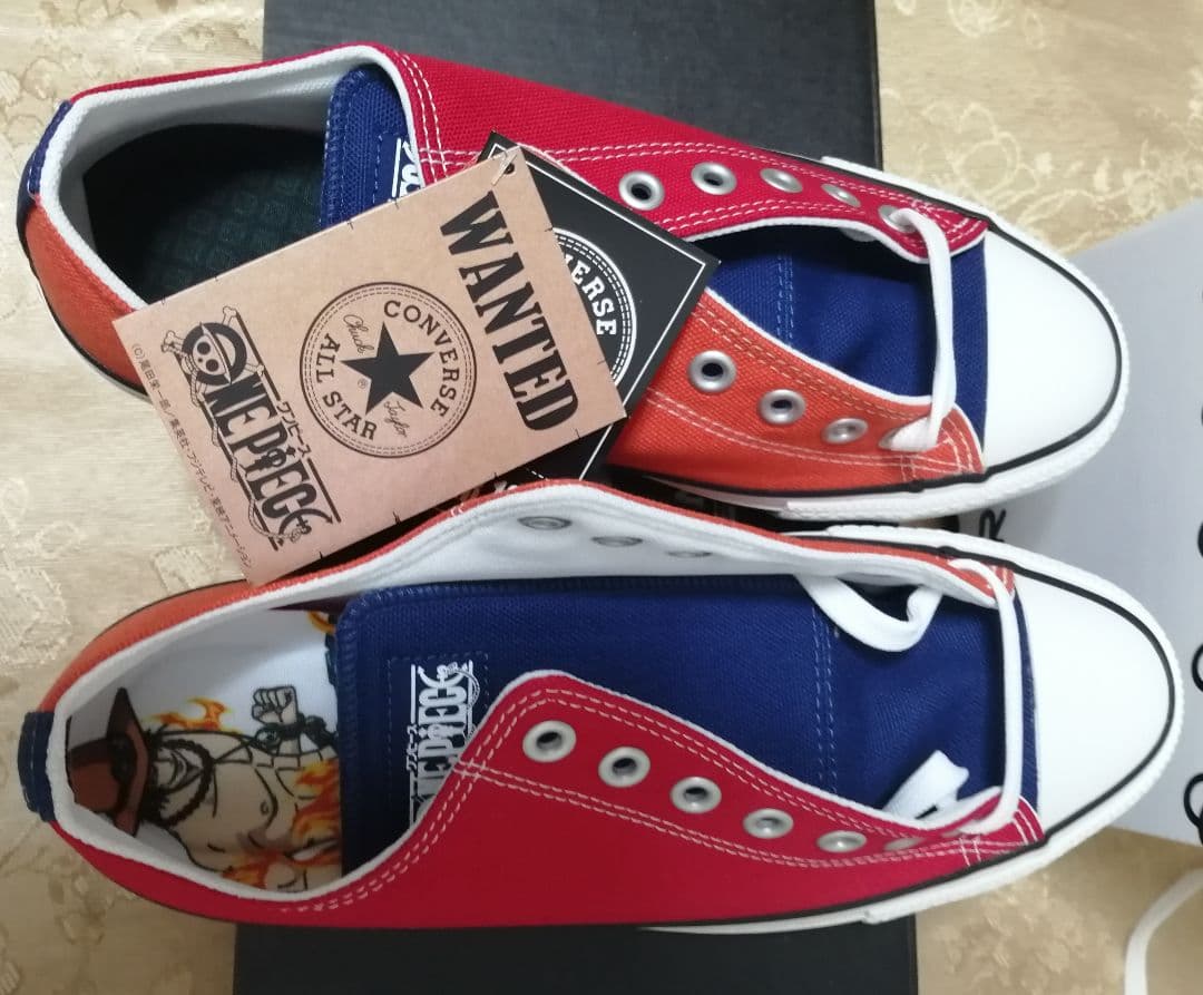 メルカリ コンバース スニーカーone Piece Oxワンピースコラボ 27 6 500 中古や未使用のフリマ