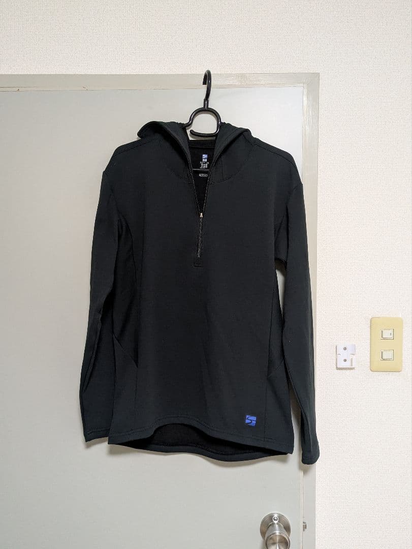 ファイントラック メリノスピン サーモ フーディ BK メンズ MサイズM finetrack