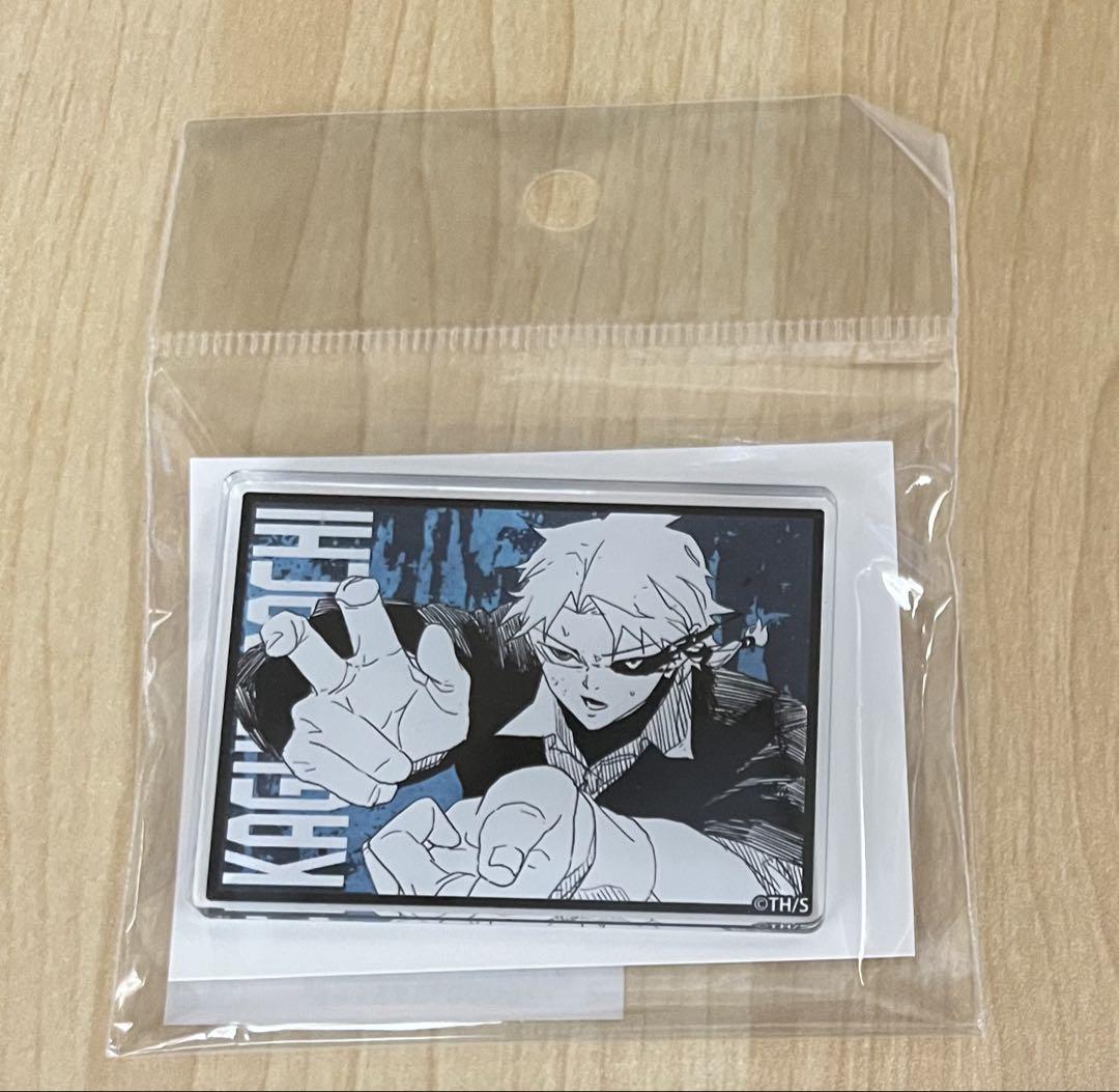 カグラバチ　伯理　TSUTAYA アクリルバッジ カグラバチ TSUTAYA ポップアップショップ アクリルバッジ 漣 伯