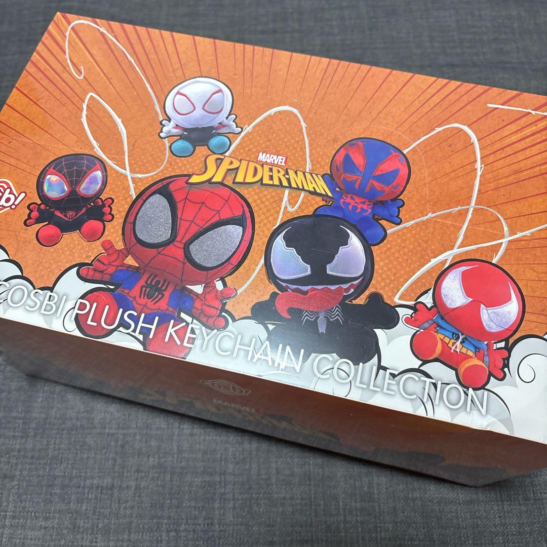 Marvel スパイダーマン コスビ キーチェーンBOX