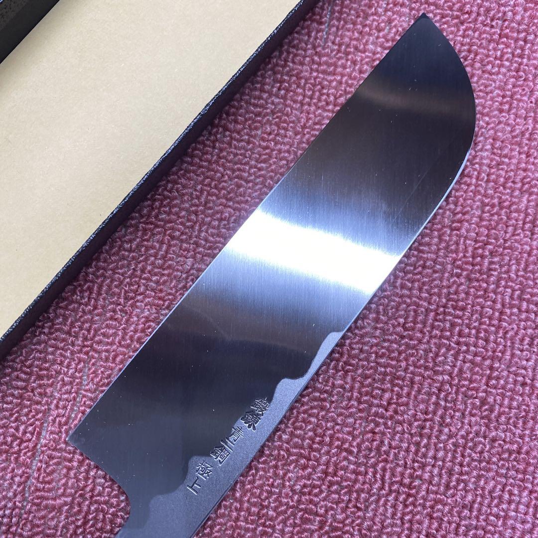 白ニ鋼鎌薄刃包丁210㎜ 7寸