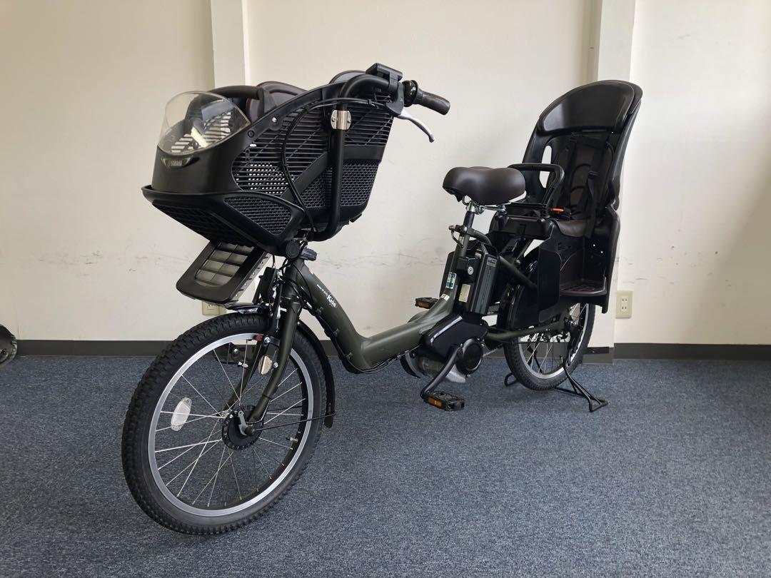電動自転車　№6633 ヤマハ　PAS Kiss 20インチ　子供乗せ