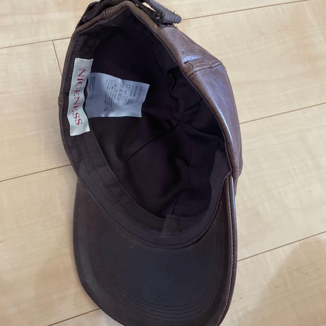 ナイスネス レザーキャップ WELHAMNICENESS MEDICALDB_JP