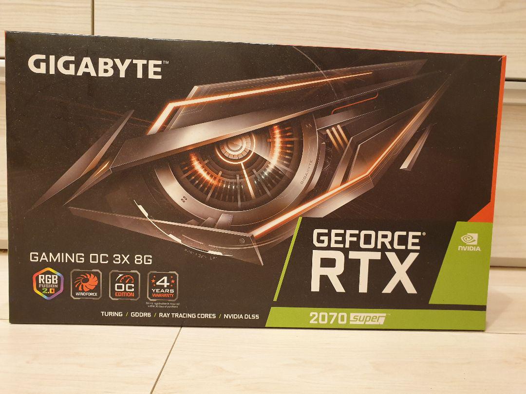 Gigabyte 2070 Super GeForce RTX 3X 8G